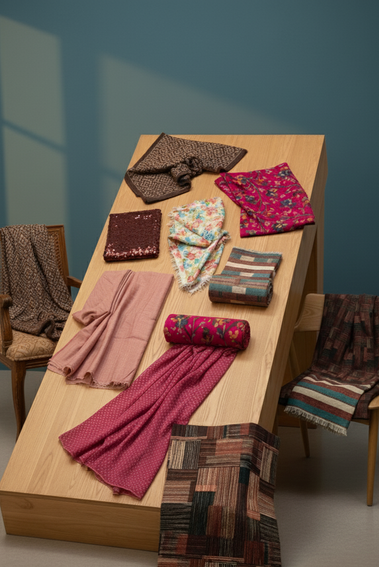 Weaving Heritage into Every Outfit: Types of Fabrics we use